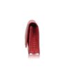 BARZAAR Matte Red Crocodile Leather Clutch Bag