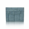 Crocodile Cardholder, Matte Blue Grey