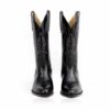 Calf Leather Cow Boy Boot , Black