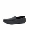 Suede Leather Moccasin , Black