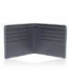 Crocodile Belly Leather Wallet , Blue Grey