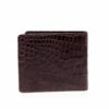 Crocodile Belly Leather Wallet , Brown