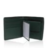 Crocodile Hornback Leather Wallet , Green