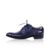 Crocodile Leather Dress Shoes , Blue