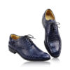 Crocodile Leather Dress Shoes , Blue