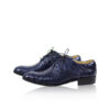 Crocodile Leather Dress Shoes , Blue