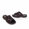 Crocodile Leather Sandal Brown