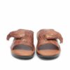 Crocodile Leather Sandal Tan