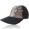 Python Leather Hat , Two Color