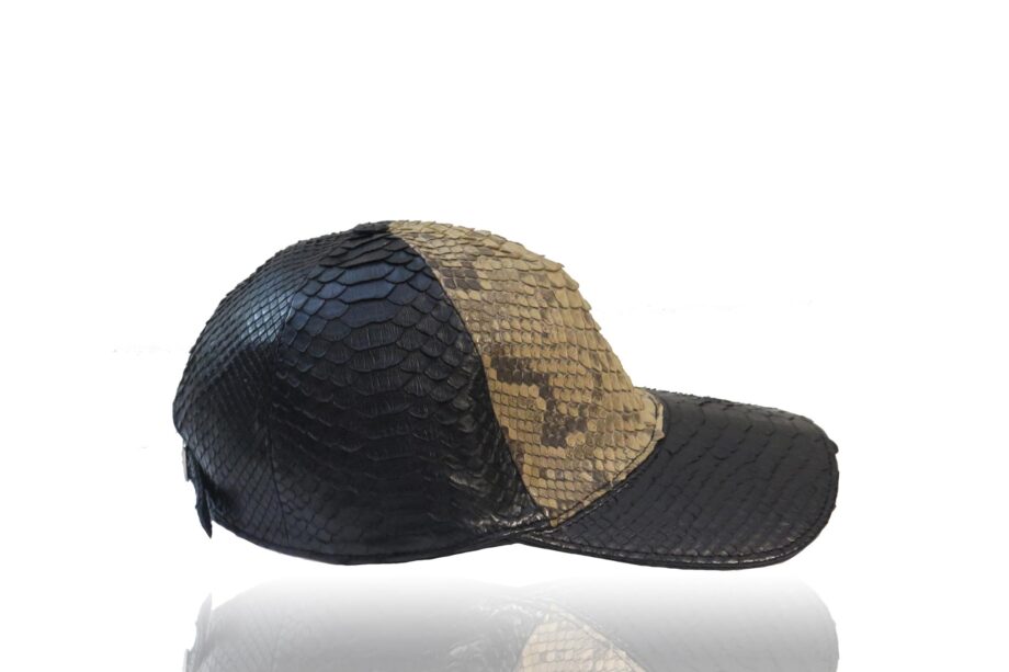 Python Leather Hat , Two Color