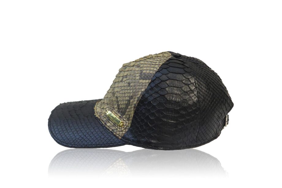 Python Leather Hat , Two Color