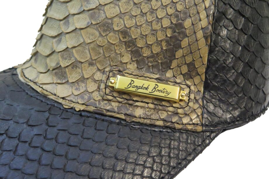 Python Leather Hat , Two Color