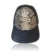 Python Leather Hat , Two Color