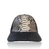 Python Leather Hat , Two Color