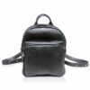 Python Leather School Bag , Black