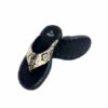 Python Leather Thong Sandal Natural
