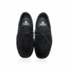 Suede Leather Moccasin , Black