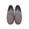 Suede Leather Moccasin , Grey