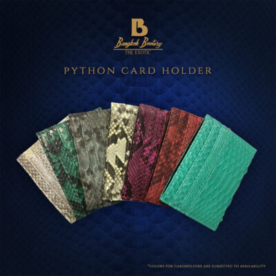 Python Skin Card Holder