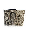 Python Leather Wallet , Natural
