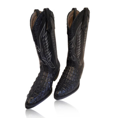 Crocodile Skin Boots