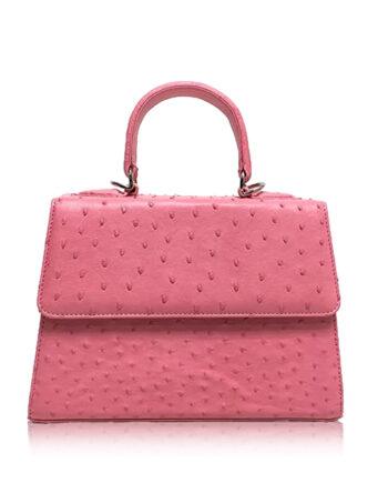 Goldmas Ostrich Leather, Pink, Size 25