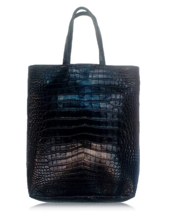 Peter Bag Crocodile Leather Shopping Bag