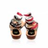 Python Leather Wrap Around Sandal, Multi Color