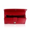 Stingray Leather Purse, Red & Black