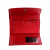 Stingray Leather Purse, Red & Black