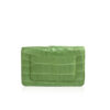 Crocodile Leather BARZAAR Clutch Bag, Size 19 cm