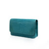 Crocodile Leather BARZAAR Clutch Bag, Size 19 cm