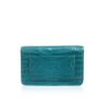 Crocodile Leather BARZAAR Clutch Bag, Size 19 cm