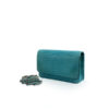 Crocodile Leather BARZAAR Clutch Bag, Size 19 cm