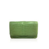 Crocodile Leather BARZAAR Clutch Bag, Size 19 cm