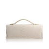 FURI Python Skin Clutch Bag, Pink, 30 cm