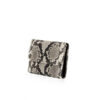 Python Leather 3 Pollar Small Purse, 13 cm