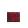 Python Leather 3 Pollar Small Purse, 13 cm