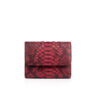 Python Leather 3 Pollar Small Purse, 13 cm