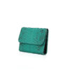 Python Leather 3 Pollar Small Purse, 13 cm