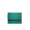 Python Leather 3 Pollar Small Purse, 13 cm