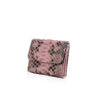 Python Leather 3 Pollar Small Purse, 13 cm