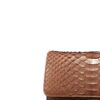 Python Leather Sling Bag BARZAAR, Brown