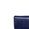 Sea Snake Leather Sling Bag BARZAAR, Navy Blue