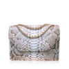 Python Leather Sling Bag DIAMOND, Natural, Size 25