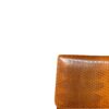 Barzaar Tan & Black Sea Snake Clutch Bag