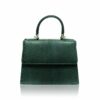 Goldmas Python Leather, Green, Size 21