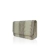 Barzaar Natural Cobra Snake Clutch Bag