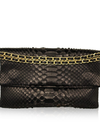 DAISY Python Sling Bag, Matte Black, Size 28