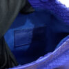 "DAISY" Python Clutch Bag, Matte Royal Blue, Size 20